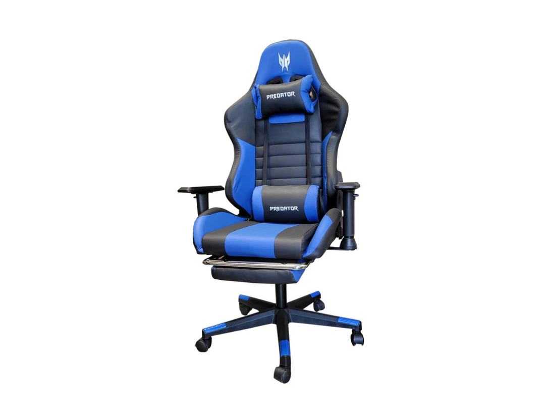 Buy Predator Gaming Chair – Massage, Footrest, PVC Leather | in Qatar Buy Predator Gaming Chair – Massage, Footrest, PVC Leather | in Qatar